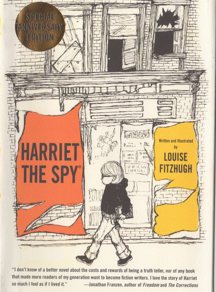 Harriet the Spy with essay written by Elizabeth Winthrop Alsop.  Alsop is currently writing her memoir Daughter of Spies.  #elizabethwinthropalsop